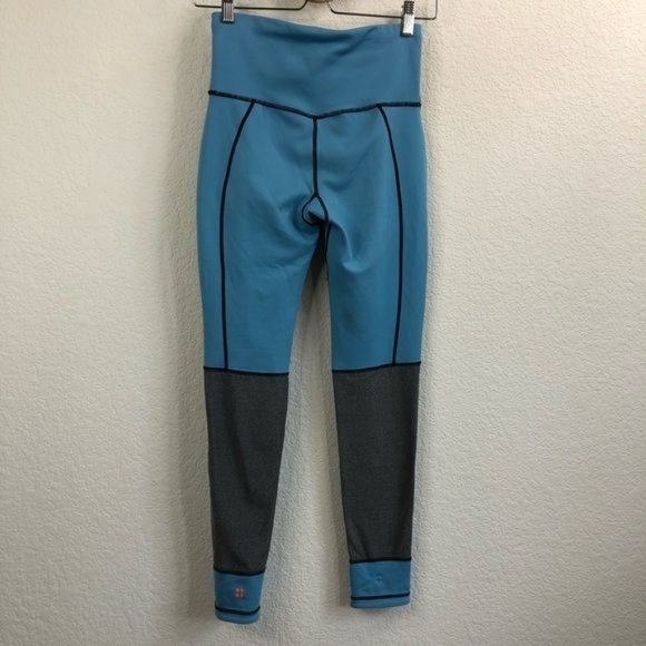 Sweaty Betty Reversible Mesh Marled Space Dyed 7/8 Leggings - Picture 3 of 11